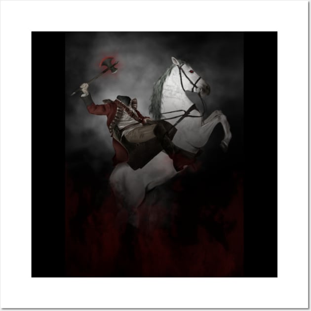 Headless horseman (Sleepy Hollow) Wall Art by SanFernandez